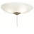 3-Light Universal LED Ceiling Fan Globe Light Kit