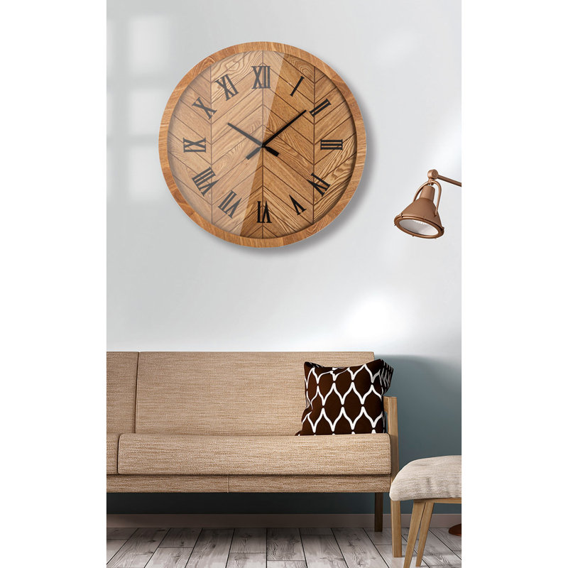 Manufactured Wood Wall Clock