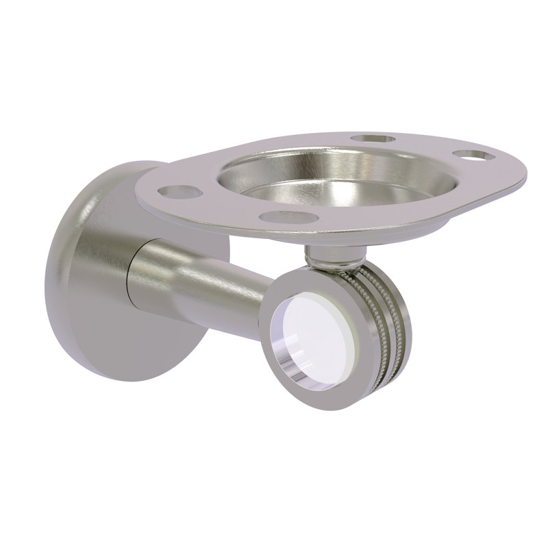 Porte-verre Clearview, Nickel satiné