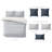 Belmont Lane  Cotton 6 Piece Comforter Set-106035815-106035798