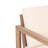 Outdoor Acacia Wood Patio Club Chair, Wood Patio Furniture,Waterproof Thick Cushion Deep Seating for Porch, Garden, Backyard, Balcony