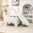 Upholstered Round Storage Ottoman-198545008
