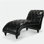Chaise longue sans accoudoirs touffetée