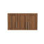 Armoire de rangement murale empilable, P 15,75 po x l 35,43 po x H 19,69 po