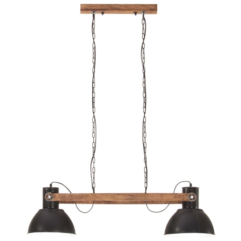 Kaitlin 2 - Light Kitchen Island Pendant, Black