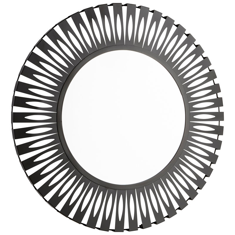 Sun Dial Metal Flat Mirror
