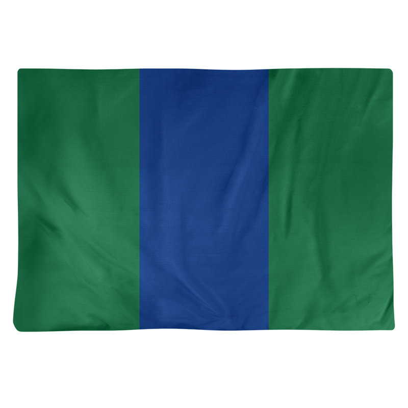 Récapitulatif en coton 18" retour football Seattle, Emerald Green/Sky Blue