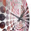 Jahneisha - Horloge murale abstraite Mid-Century-542893423