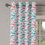 Multicolore drapeaux de fenêtre à œillets 2 panneaux Dakota Fields, 50 po x 120 po-106347169