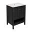 Meuble-lavabo autoportant en chêne 24 po avec plateau d'évier Château-105680441-105680442-121323632