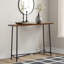 Alyn 100cm Solid Wood Top Console Table