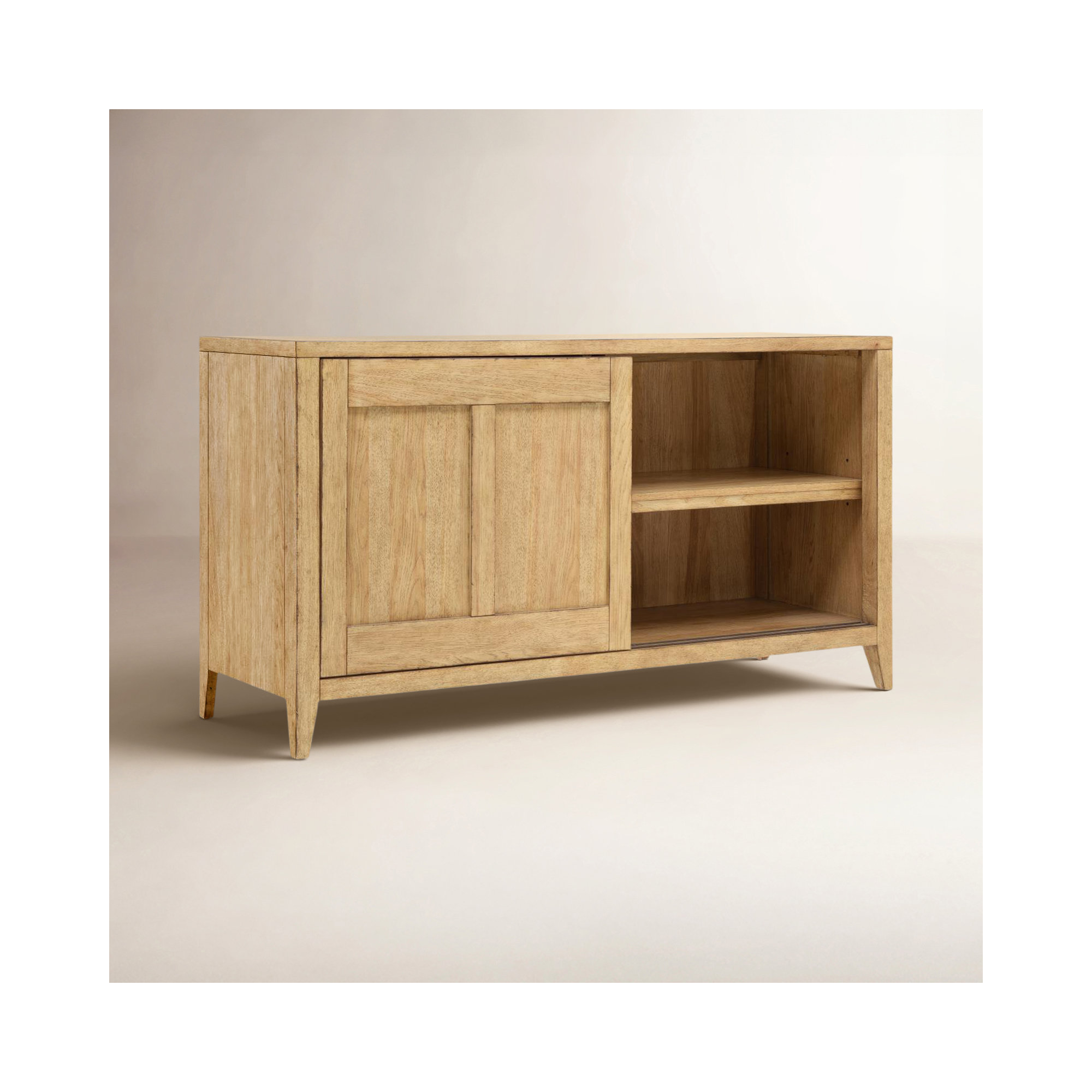 Mya 2 Door Sideboard , 32"H x 60"W x 18"D, Natural