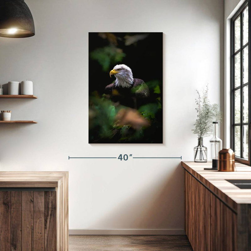 Bald Eagle Forest, 39" H x 26" W
