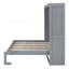 Lit escamotable double pleine grandeur, gris-1637753160-1637753207