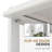 5-Tier Display Cabinet With Flip Up Door, Curio Cabinet Collection Display Shelf Showcase Bookcase-1164831606-1164831368