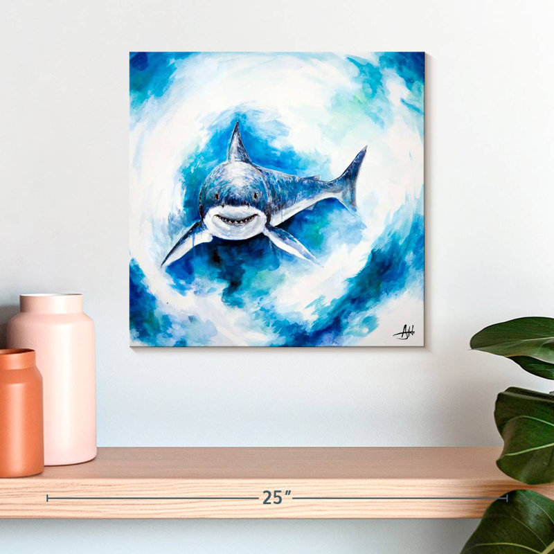 Brampt Signal Shark, 16" H x 16" W