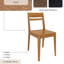 Chaise de salle à manger Crew, pacane-129778061-129778062