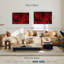 Impression sur toile Fresh Red Rose-102860498
