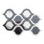 Stately Celine 9" x 14" Porcelain Mosaic Tile