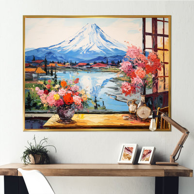Montagne, Japon, vue sur la montagne, Mont Fuji 1 - Japon, art mural