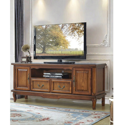 Meuble télé américain en bois massif
