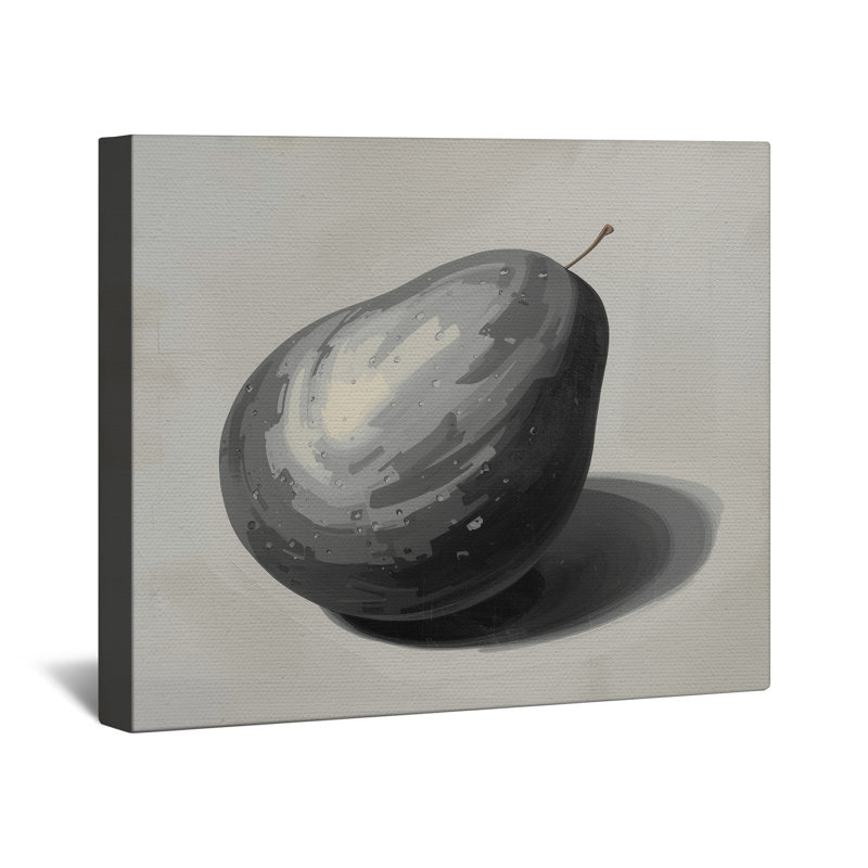 Toile de galerie monochromes avec poire en plusieurs tailles, 16 po x 20 po