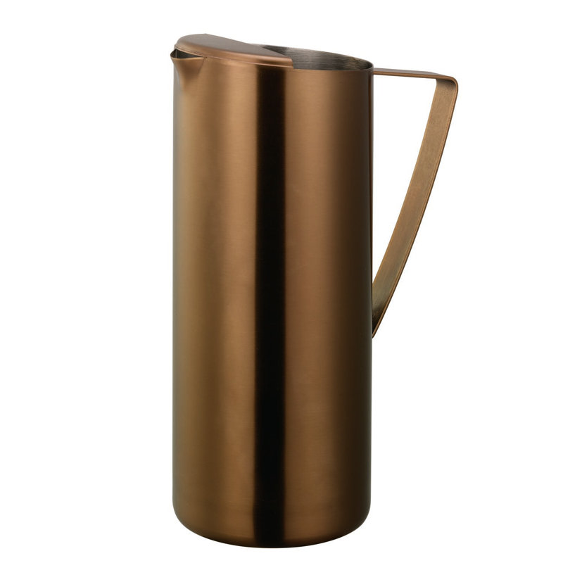 Rose Gold 64 Oz Stainless Steel Pitcher with Handle