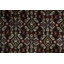 Tapis à motif géométrique complexe de teinture végétale 8 x 11