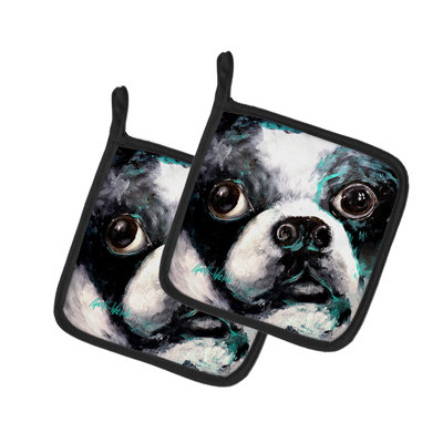 Caroline's Treasures Martin Welch New Artwork Polyester Potholder Set
