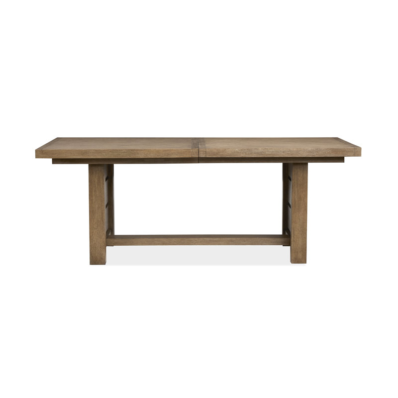 Extendable Trestle Dining Table