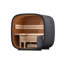 Sauna de luxe traditionnel en bois pour 2 personnes ZONEMEL avec chauffage 7 kW et contrôle WiFi intelligent)