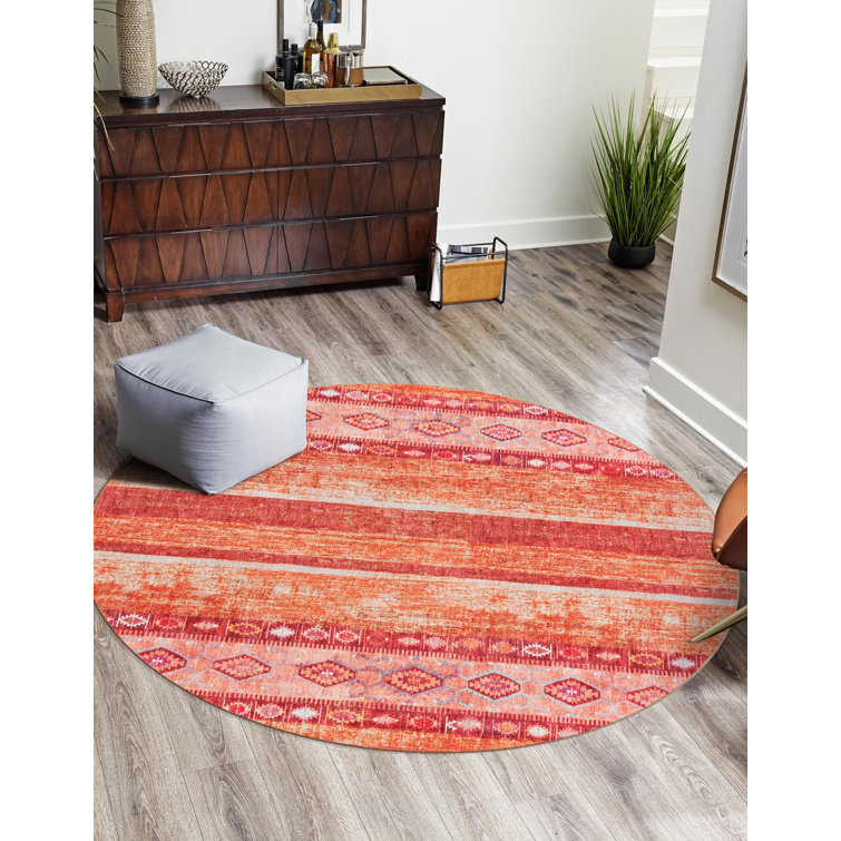 Audreyann Chenille Geometric Indoor Rug