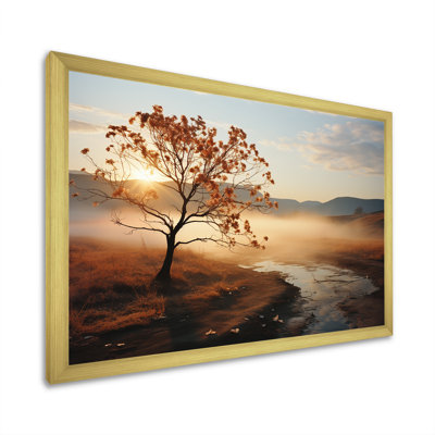 Lumière du soleil sur le feuillage en fleurs - Arbres, art mural du salon