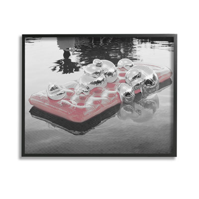 DiscoBallesPoolFloatGicleeArtbyZiweiLi