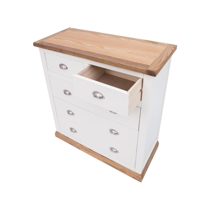 Tran 90cm W 5 - Drawer Chest of Drawers