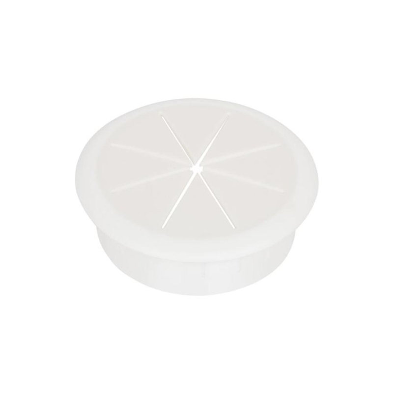 Flexi-Grommet Cap 60mm, White
