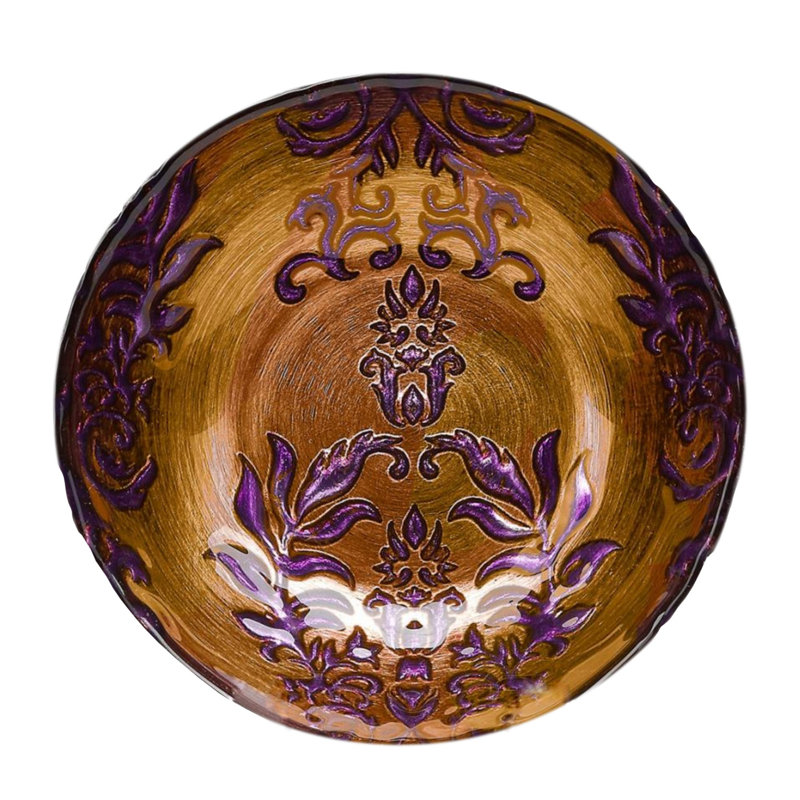 28 oz. Mchaney Bol à soupe, Mauve cuivre
