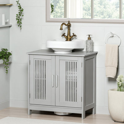 Sturdy Bathroom Cabinet,Under Sink Pedestal Storage Cabinet