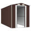 Garden Shed 192x440x223 cm Galvanised Steel