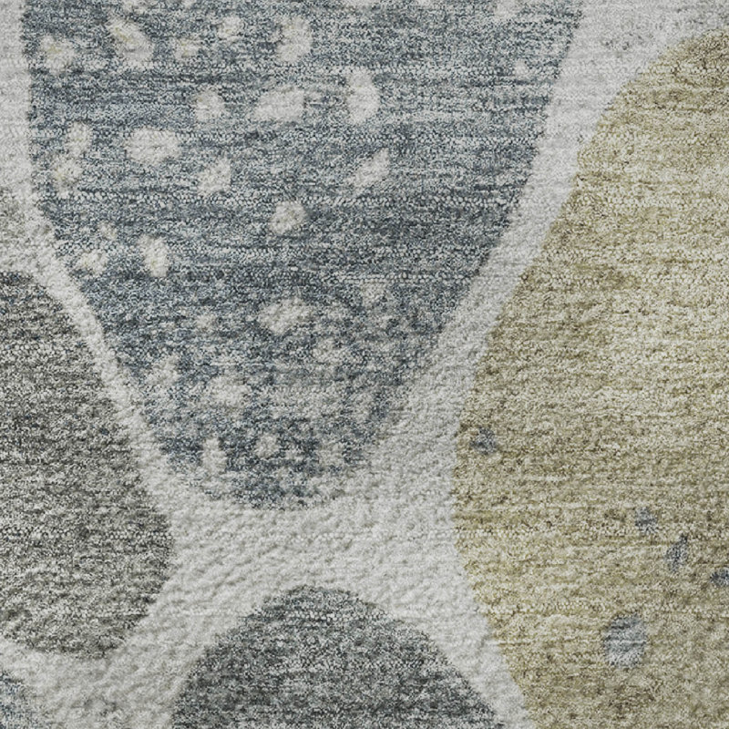 Premium Machine Washable  Geometric Rug, Rectangle 10' x 14'