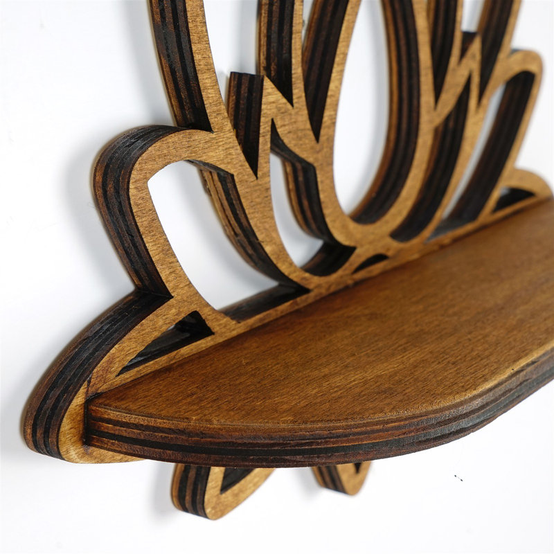 Locelso 100% PLYWOOD Floating Shelf