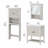 Keyunta Single Bathroom Vanity with Ceramic Top-661199570