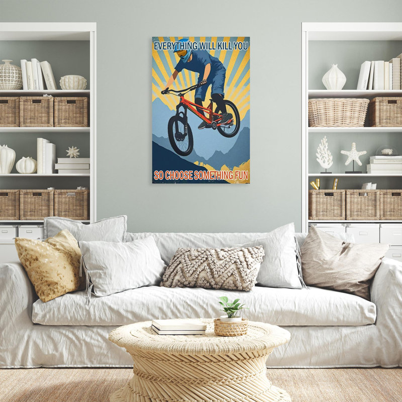 Impression sur toile, Mountain choisir, H 36 po x l 24 po x P 1,25 po