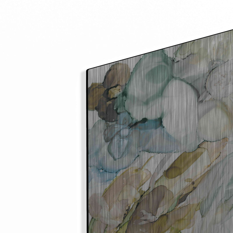 «Seaglass Garden 3» par Inconnu JD, H 12 po x l 12 po