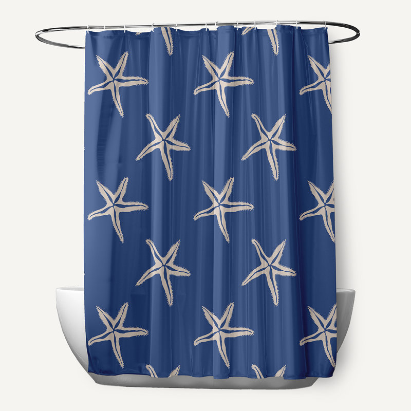 Rideau de douche Starfish, Marine nautique
