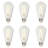60 Watt Equivalent ST19 E26/Medium (Standard) Dimmable 2700K LED Bulb-121206211