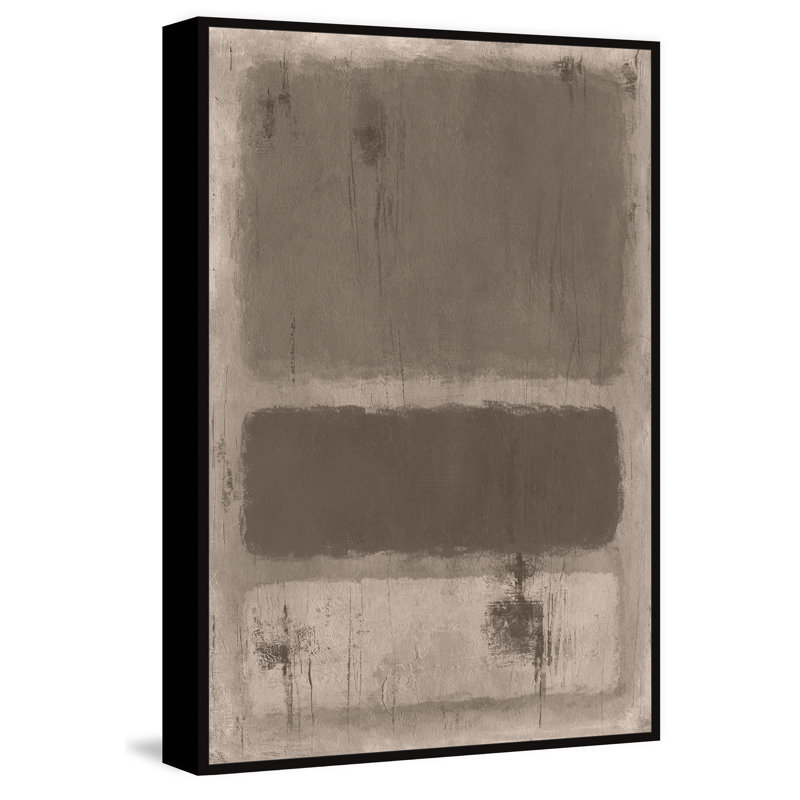 Unpopular Decision - Peinture sur toile à cadre flottant, H 30 po x l 20 po x P 1,5 po