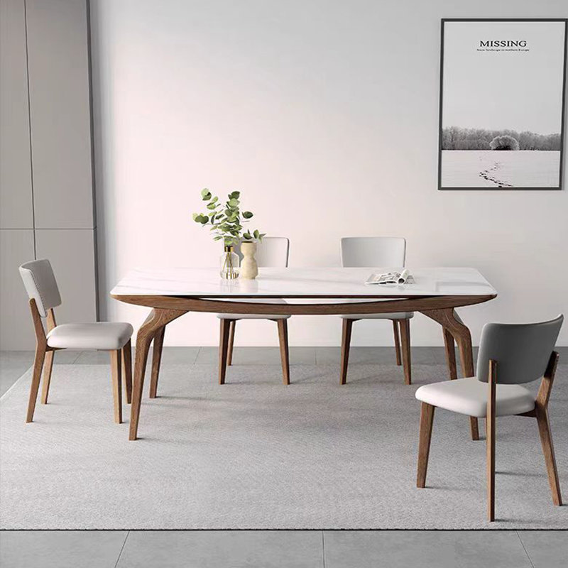 Combinaison de table et de chaise simplifiée