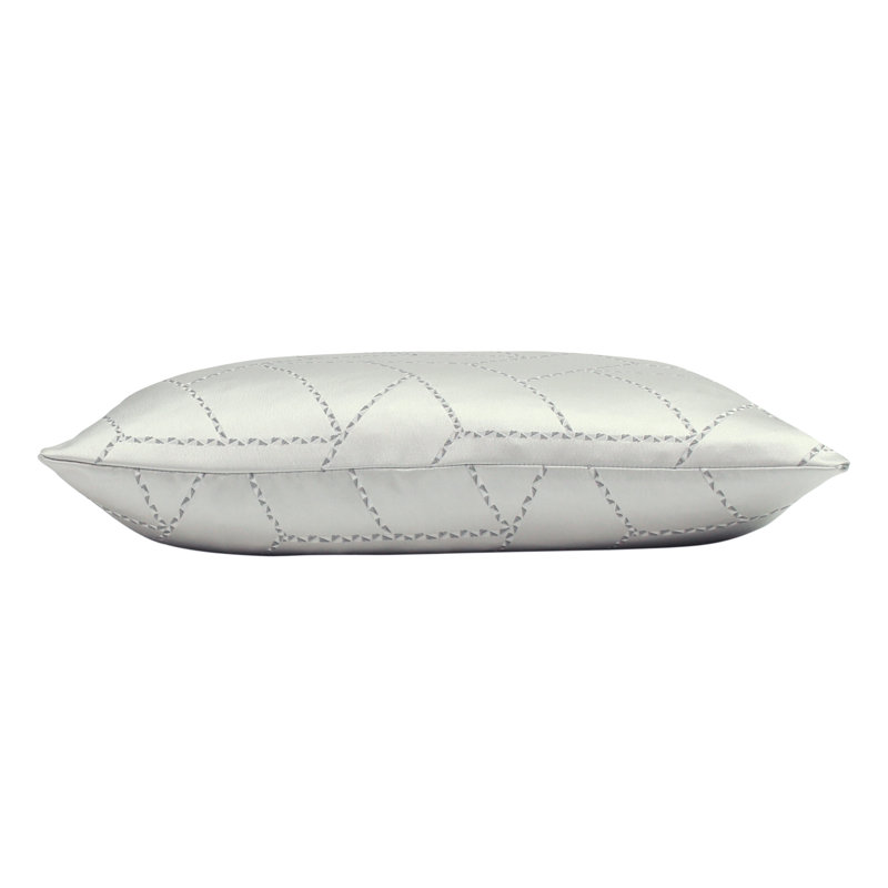 Kai Hades Geometric Square Cushion Cover, Mercury