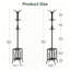 Freestanding 12 - Hook Coat Rack